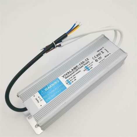 Trasformatore led 150w alimentatore led 12v dc per striscia e lampadine driver