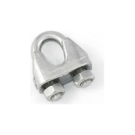 Morsetto per funi DIN 741 per funi Ø 16 mm. acciaio zincato