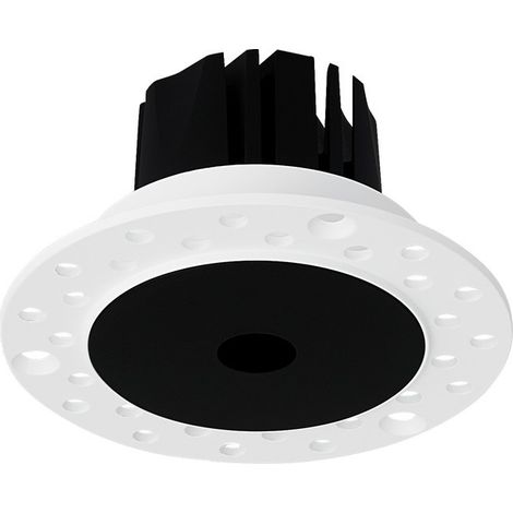 Ideal Lux INFINITY Spot encastré sans cadre noir, 1 LED 7 W 520 lm 3000 K (1/2)