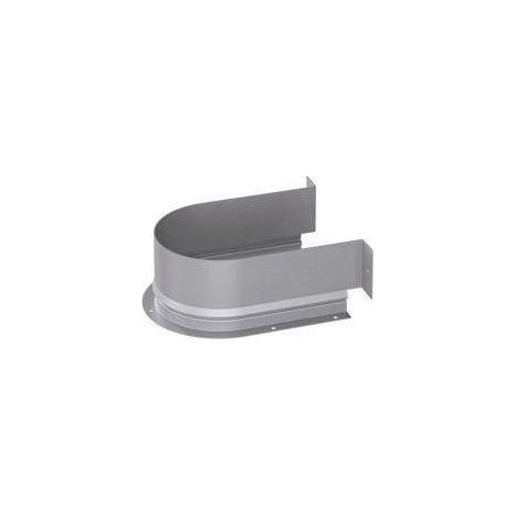 Hettich – Couvercle siphon 300 mm en acier argent – Pour installations sanitaires – Résistant à la corrosion – Compatible avec siphons standards