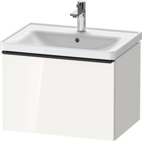 DURAVIT DE42540BD220000 D-Neo Lave-mains WT blanc brillant 634x452x440
