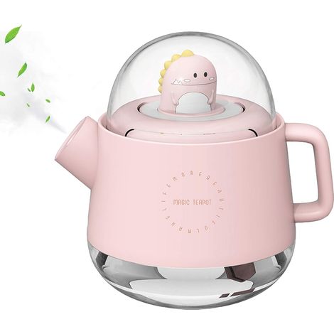 Humidificateur d'air à ultrasons pour bébé avec veilleuse, mini diffuseur d'huiles essentielles portable, théière magique au design élégant pour la c (1/5)