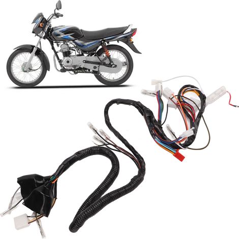 Le faisceau de câblage électrique complet est compatible avec la Kawasaki CT100. (1/5)