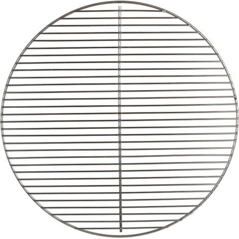 Grille de barbecue en acier inoxydable AISI 430 – Diamètre 49 cm – Hypoallergénique et facile à nettoyer – Cuisson uniforme et savoureuse (1/5)