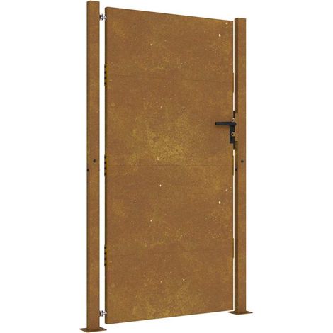 Maison Exclusive - Gartentor 100x175 cm Cortenstahl (1/5)