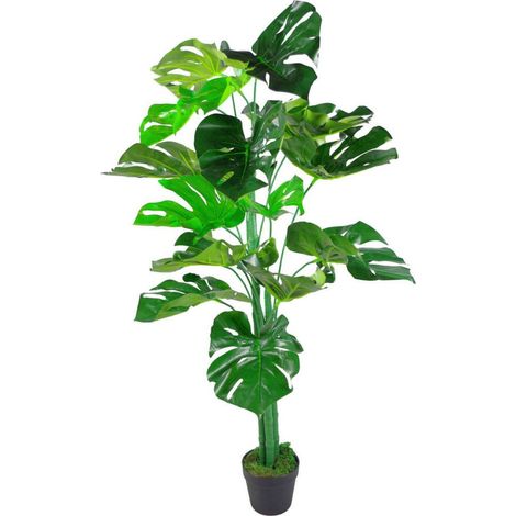 120cm Leaf realistic Artificial Monstera Cheese Plant