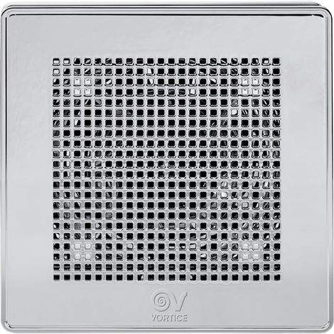 Vortice – Extracteur d'air axial mural 100 mm – Débit 65-95 m³/h – Moteur protégé thermiquement – Clapet anti-retour intégré – Résistant aux UV