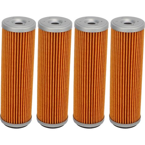 Lot de 4 filtres à huile moteur à haut débit et étanchéité pour carburant, compatibles avec NC250, BRZ, X6S et X6M. (1/5)