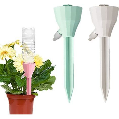 Ensemble d'arrosage automatique, système d'arrosage réglable, arrosage de balcon, plantes d'intérieur, distributeur d'eau, irrigation goutte à goutte pour plantes (lot de 3) (1/5)