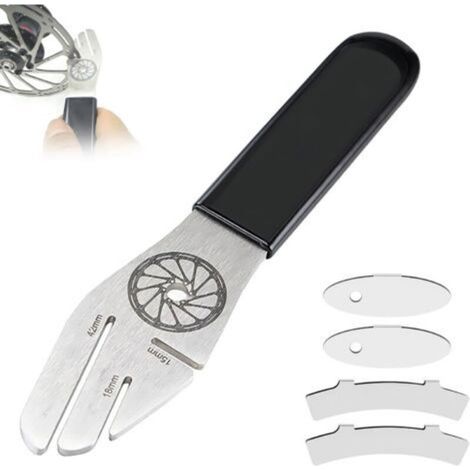 5Pcs Outil de Redressage de Disque de Frein 15/18/42 mm, Réglage Frein Outil pour Vélo Réparation Clé de Réglage de Vélo Outil pour Vélo Réparation Vélo Accessoires, L'étalonnage des Bicyclettes (1/5)