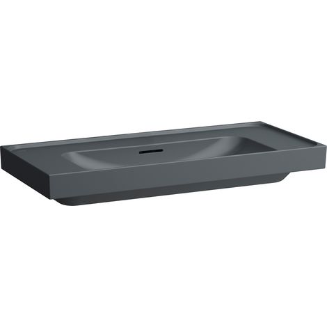 Lavabo LAUFEN MEDA, encastrable, 1000x460mm, repisa a ambos (1/3)