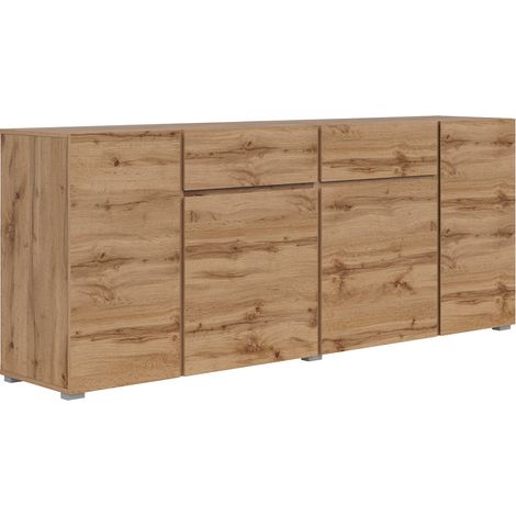 Aparador de madera Maxis de 4 puertas y 2 cajones (1/5)