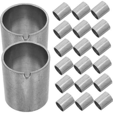 Unomor Lot de 20 manchons de fixation en fer pour étagères (1/5)