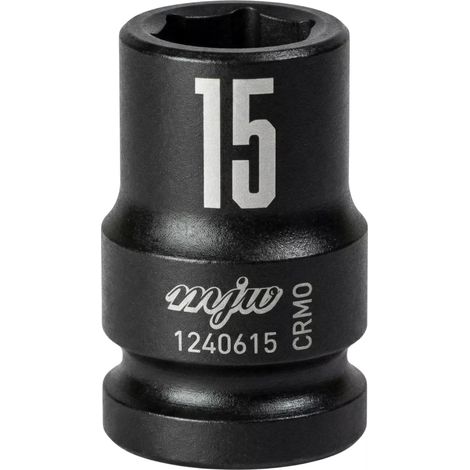 MJW Kraft-Steckschlüsseleinsatz 1/2" 6-kant 15 mm