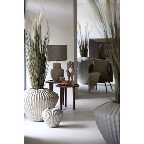 Light & Living - abat-jour - Saverna - marron - textile - Ø 35cm (1/4)