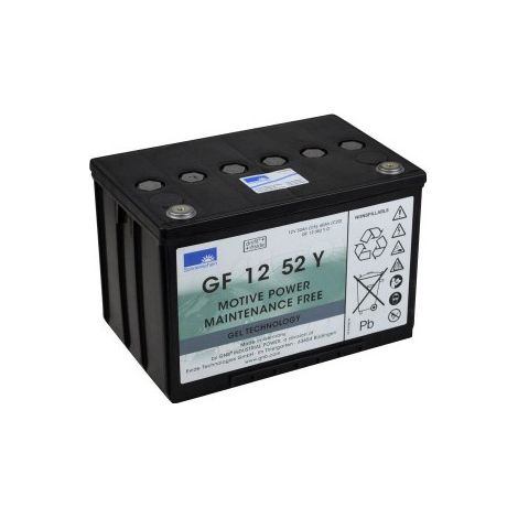 Batterie Plomb Gel 12V 60Ah Semi-Traction GF12052YO