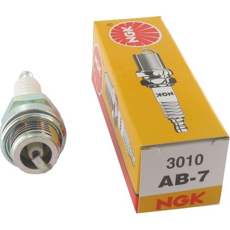 Bougie D'allumage Ngk Ab7. Remplace Ngk A7. Equivalent Champion D14, Chd14.