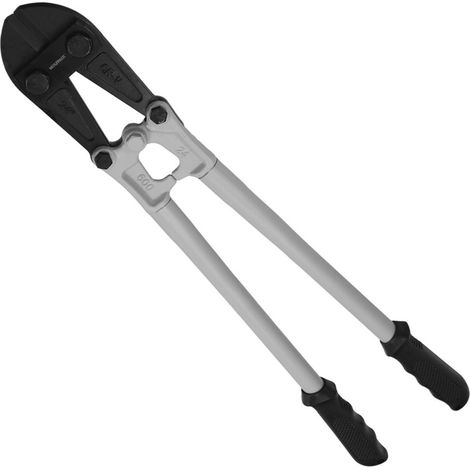 Taglia rivetti 60cm/24" con lame al cromo vanadio per tagli fino a Ø23mm, grigio e nero