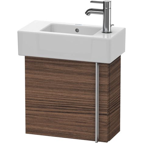 VERO mobile lavabo 211x450x428mm apertura sinistra noce scuro