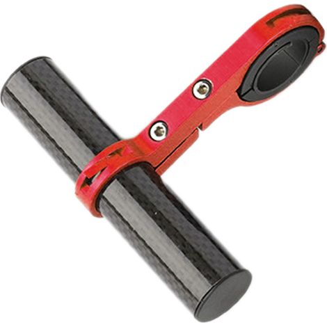 Support VTT Guidon Extension Carbone Aluminium Léger pour Support Téléphone Lampe Rouge Pince Simple (1/5)