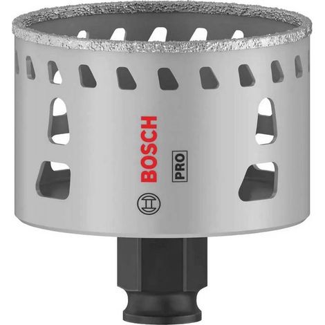 Bosch Sierra coronas diamantada 65 mm plateada reforzada