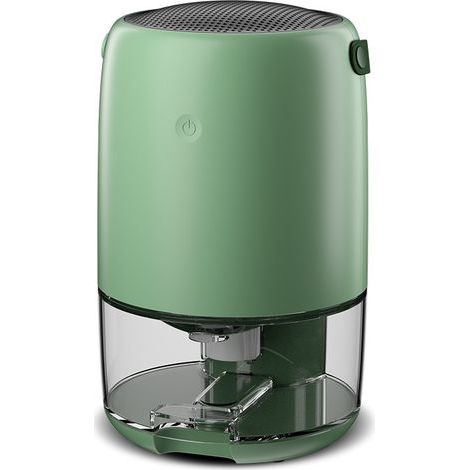 Déshumidificateur avec arrêt automatique, petit déshumidificateur silencieux pour la maison, déshumidificateur pour chambre, camping-car, placard, déshumidificateur pour salle de bain (vert)-ARCAN (1/5)