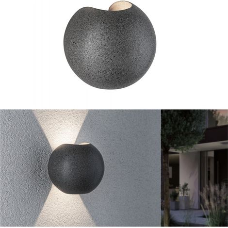 Concrea Applique Murale LED Gris Extérieur (1/5)