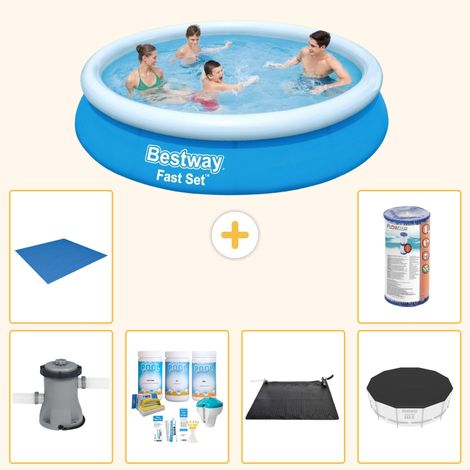 Bestway Bestway Fast Set Ronde - 366x76 cm - 7-pièces  S21430 (1/4)