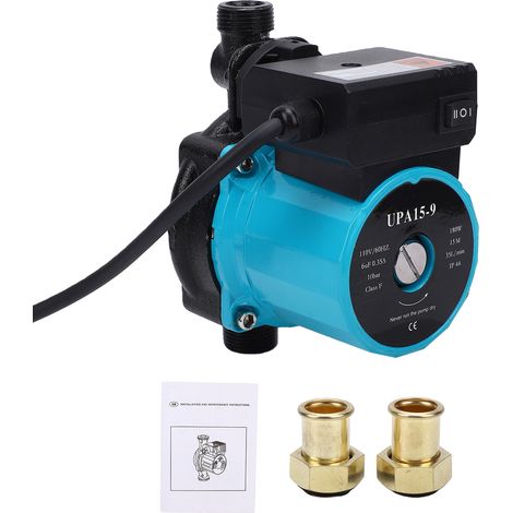 Kit de pompe de recirculation d'eau chaude, circulateur automatique pour chauffe-eau à réservoir, prise américaine 110 V. (1/5)