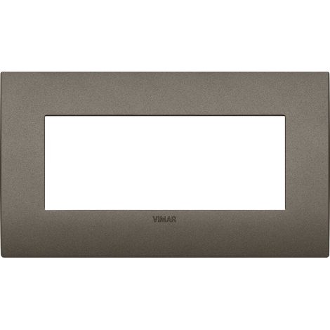 VIMAR - 19649.80 Placca Classic 5M BS Metal