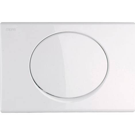 plaque d&39actionnement Mepa Sun 421661 blanc, start / stop technologie de rinçage (1/5)