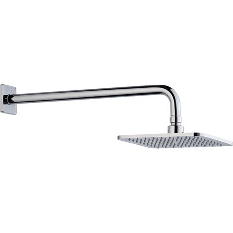 LAUFEN set de ducha tipo lluvia, 202x202mm, con soporte de pared, (1/3)