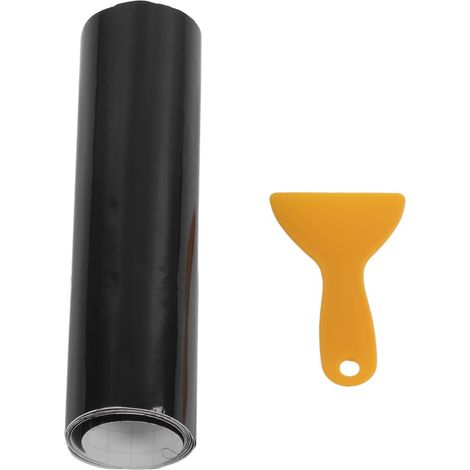 Sun Strip, 140 x 20 cm Car Van Windshield Strip Glossy Black Universal PVC Windshield Sticker Sun Protection Film for Cars Trucks, SUVs, Vans (1/5)