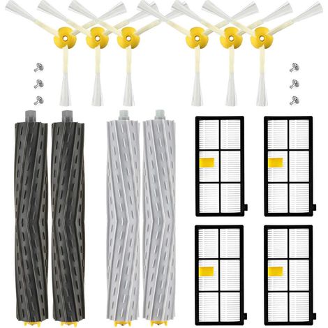 Kit Entretien Roomba 800 900 - 14 En 1 - Brosses,Filtres, Extracteurs - Pour 860,870,880,960,980 (1/5)