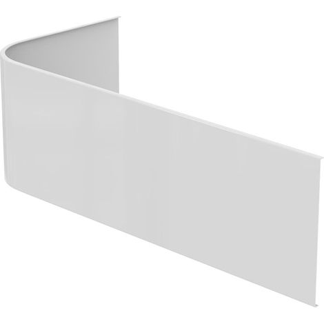 Ideal Standard Concept Asymmetric Front Bath Panel 510mm H x 1700mm W - White (1/2)