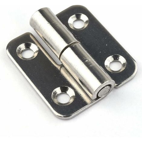 6 charnières amovibles 1,5' petits joints coulissants charnières de porte amovibles en acier inoxydable 304 gaucher (1/4)