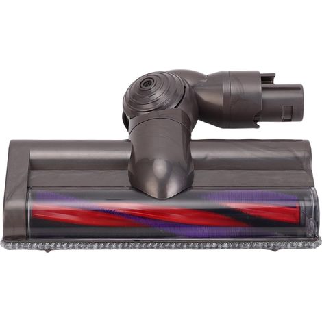 Ortviai Tête motorisée pour aspirateur Dyson V6, DC58/DC59/DC62/DC72/DC74, SV04/SV06/SV09 – Brosse rotative anti-statique en fibre carbone (1/5)