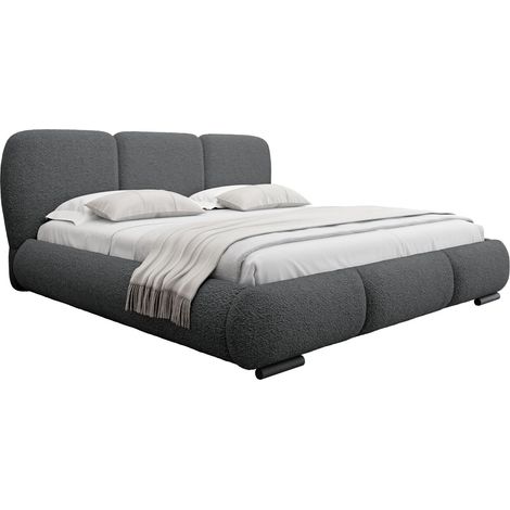 Cama TrendyNest Navium, Coral 80, Doble, 180x200, Tapiz, Somieres, 213x225x103cm (1/5)
