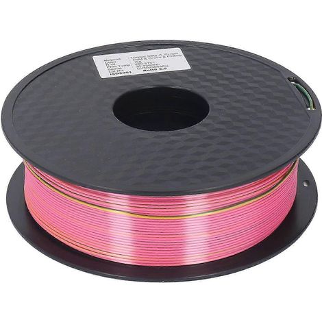 PLA-Filament (1,75 mm) für 3D-Drucker, saubere Spule, Farben: Gold, Grün und Magenta, 3D-Druck-Verbrauchsmaterial (1/4)