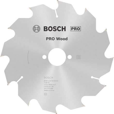 Bosch 2608641187 Sägeblatt de Kreissägeblatt 20,3 cm 1 Stck(e) (1/5)