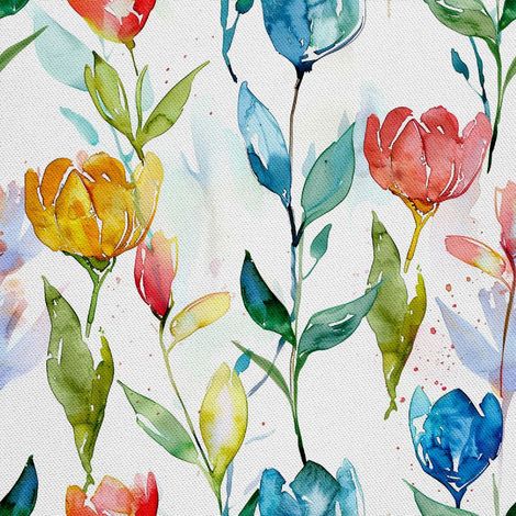 Outdoor dekostoffe oxford - Motiv Frühling I DX7318 (1/5)