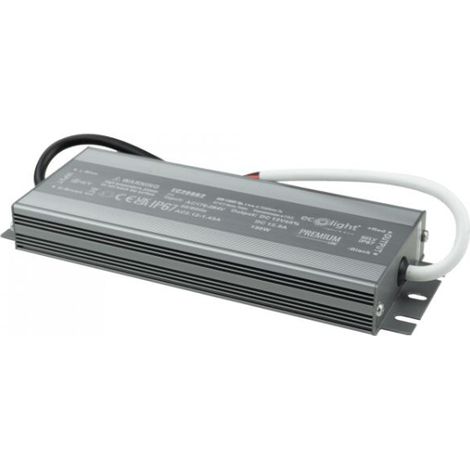 Fuente de alimentación LED hermética de 120 W y 12 V IP67, de alta calidad, ecológica, EC20981 (1/2)