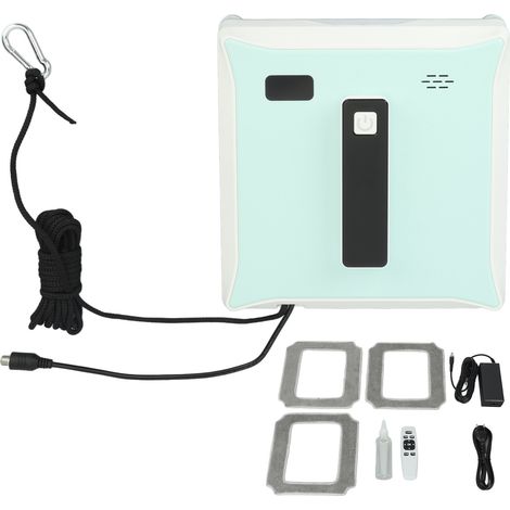 Lave-vitres robotisé intelligent à double pulvérisation, nettoyeur de vitres télécommandé, 100‑240V prise UE (1/5)
