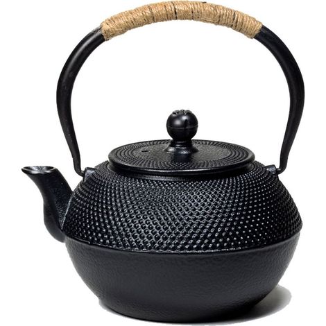 Tetsubin - Théière Japonaise Noire en fonte (1/2)