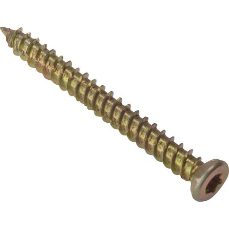 Vis à béton ZYP 7,5 x 62 mm Boîte de 100