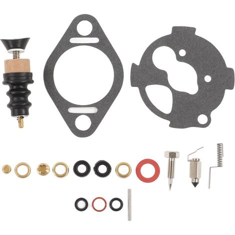 Kit de réparation de carburateur 18 pièces, pièces de rechange en caoutchouc et métal 27132 – 71 pour Bendix 1971 – 1976 (1/5)