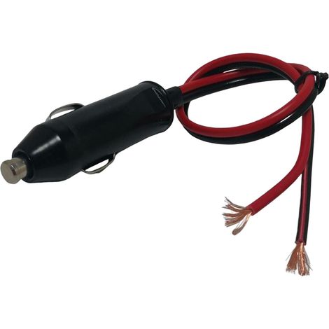 Prise allume-cigare mâle 12 V/24 V avec câbles, cordon d'alimentation robuste 30 A pour camions (1/5)