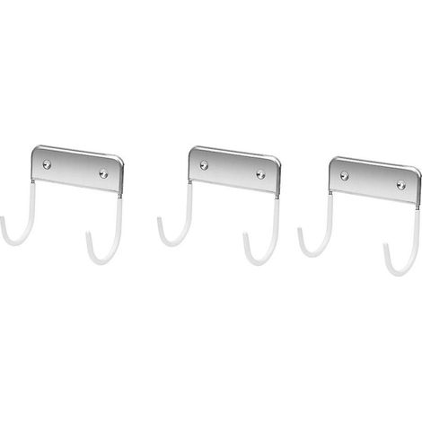Lot de 3 supports muraux pour planche à repasser, organisateur mural pour planche à repasser, fer à repasser mural (1/5)