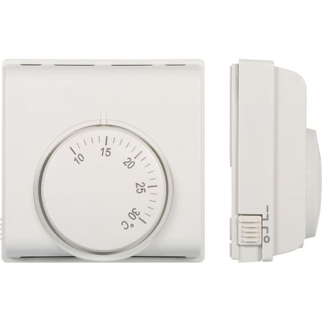 Controlador de termostato de ahorro de energía Nannigr, interruptor controlador de termostato de ambiente mecánico de 220 V para aire acondicionado central en hoteles, restaurantes y supermercados. (1/5)