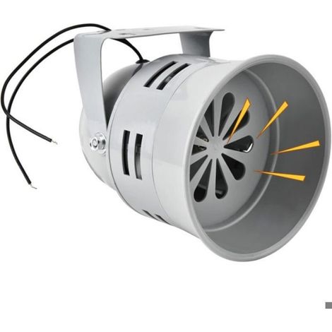 Alarme À Moteur Électrique - 120 Db - Tension Dc 12 V - Pour Véhicules Et Sites Industriels - 1 Pièce (1/5)